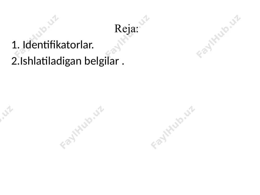 html hujjatda identifikatorlar bilan ishlash - Page 2