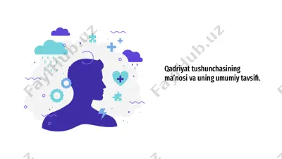 qadriyat tushunchasi — PPTX