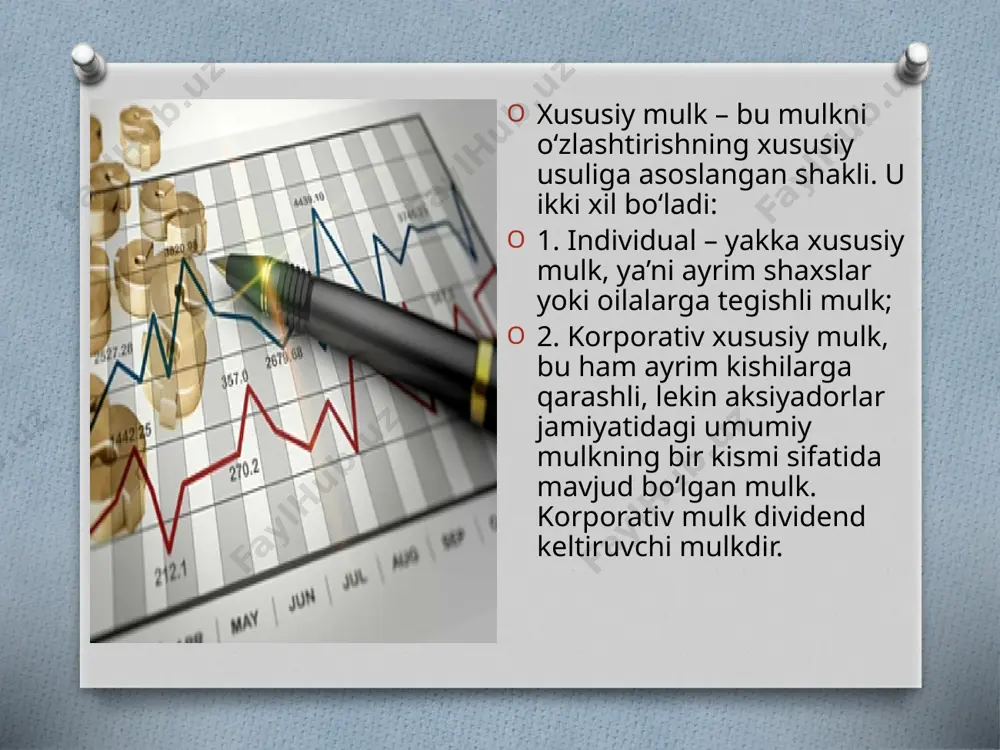mulkchilik huquqlari turlari tushunchasi - Page 5