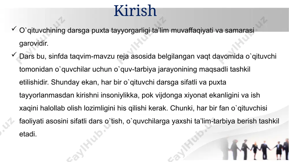 haqidagi elementar bilim ham o’quvchilarning tilimizning yangi so’zlar bilan boyishining asosiy manbasini tushunishlari uchun muhimdir. 3. so’z yasalishi asoslari bilan tanishish o’quvchilar lug’atini atrof-muhit haqidagi bilimlar bilan boyitishga imkon beradi. predmet, jarayon, voqea-hodisalar haqidagi tushunchalar so’z bi­lan ifodalanadi. 4. so’zda morfemaning ahamiyatini anglash, shuningdek, qo’shimchalarning semantik ma’nosini bilish o’quvchilarda nutqning aniq shakllanishiga ta’sir etadi. o’qituvchining vazifasi o’quvchilarning so’zning leksik ma’nosini tushunibgina qolmay, kontekstda aniq qo’shimchali so’zlardan ongli foydalanishlarini ham o’rgatish hisoblanadi. 5.so’zning morfemik tarkibini o’rganish imloviy malakalarni shakllantirishda ham katta ahamiyatga ega. fonetik tamoyil yangi o’zbek imlosining yetakchi tamoyili bo’lib, bunga binoan so’zlar va ularning tarkibiy qismi (o’zak va qo’shimchalar) ko’proq talaffuziga muvofiq yoziladi. 6.so’zning morfemik tarkibini o’rganish o’quvchilarning aqliy qobiliyatini o’stirishda, xususan, til birligi sifatida so’zni ongli bilib olish uchun zarur bo’lgan maxsus aqliy ko’nikmalarni shakllantirishda ham ahamiyatli. ii bob. ona tili darslarida so`z tarkibini o’rganishda dars samaradorligini oshirish asosidagi metodlar. 2.1. ona tili darslarida so`z tarkibini o’rganishda dars …