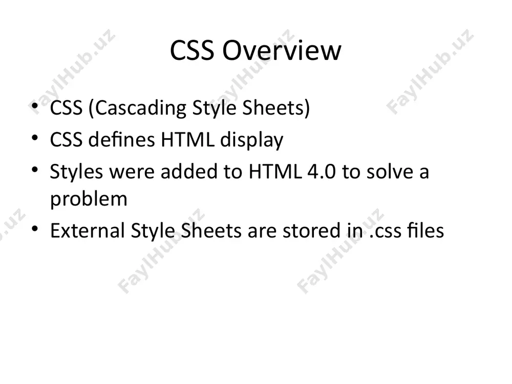 introduction to css - Page 4