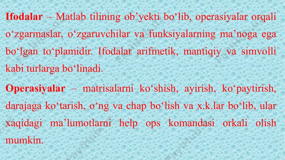 matematik modellashtirish, sonli tahlil usullarini tizimlarda amalga oshirish (matlab) - Page 5