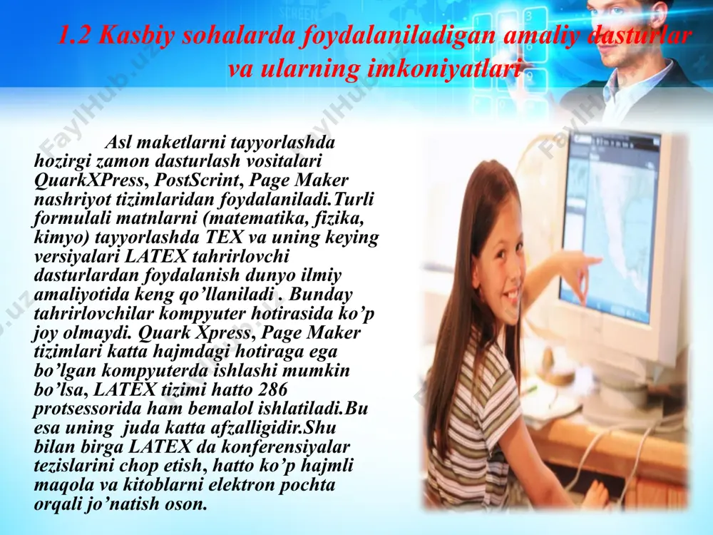 amaliy dasturlar paketi va uning klassifikatsiyasi - Page 4