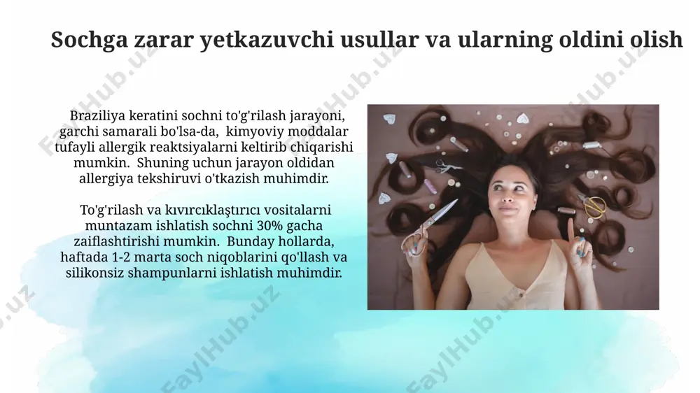soch turmaklash va uni parvarish qilish etikasi - Page 4