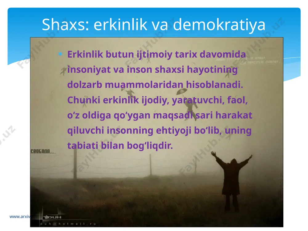 shaxs erkinlik va demokratiya - Page 4