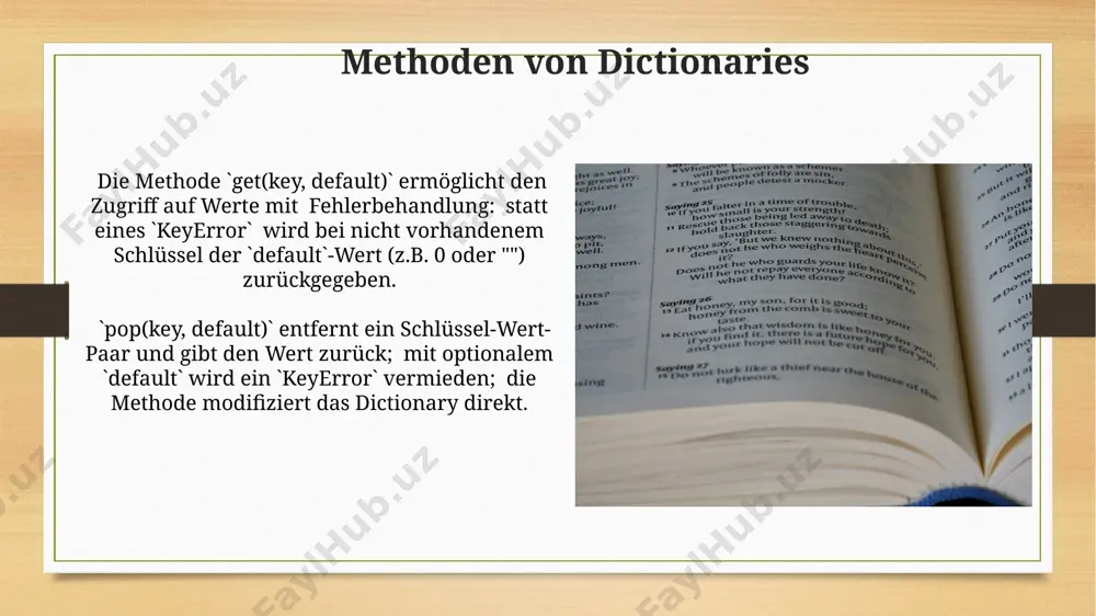 python lug'atlar bilan ishlash - Page 5