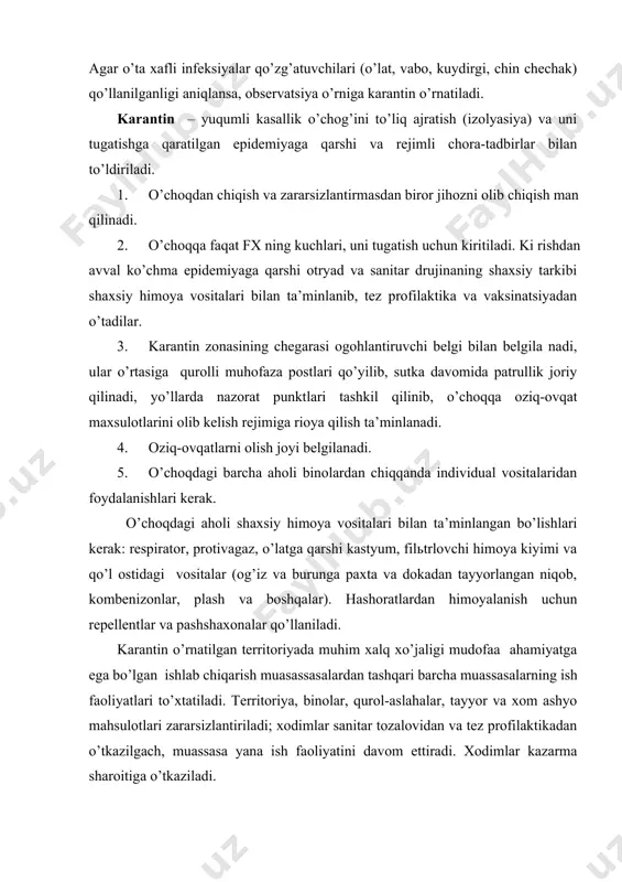 ogʻir oʻtkir nafas olish sindromi koronavirusi keltirib chiqaradigan covid-19 koronavirus infeksiyasi kasalligi pandemiyasi.[3] ilk marotaba 2019-yilning dekabrida xitoyning uxan shahrida qayd etilgan kasallik 2020-yilning 11-martida jahon sogʻliqni saqlash tashkiloti tomonidan pandemiya deb belgilandi. 16-avgust 2020-yilga qadar virusni 188 dan oshiq mamlakat va hududda yashovchi 21,4 milliondan oshiq odam yuqtirdi; 771 000 dan oshiq odam kasallik tufayli halok boʻldi, 13,4 milliondan oshiq odam esa tuzaldi. xitoy, yevropa, eron, janubiy koreya va aqshda pandemiya oʻchoqlari yuzaga keldi. virus grippga oʻxshash tarzda yoʻtalganda hamda aksirganda chiqariladigan tomchilar orqali shaxsdan-shaxsga yuqadi. virus bemorda kasallik alomatlari yuzaga kelganda eng yuqumli boʻlsa-da, kasallik belgilari paydo boʻlishidan oldin ham boshqalarga yuqishi mumkin. kasallik alomatlari odatda besh kunda paydo boʻladi, ammo bu davr 2 kundan 14 kungacha davom etishi mumkin. kasallikning asosiy alomatlari isitma, yoʻtal va nafas qisishidir. kasallik bemorda pnevmoniya hamda oʻtkir nafas olish distress-sindromi keltirib chiqarishi mumkin. ayni damda covid-19 ga qarshi vaksina yoki preparat yoʻq. …