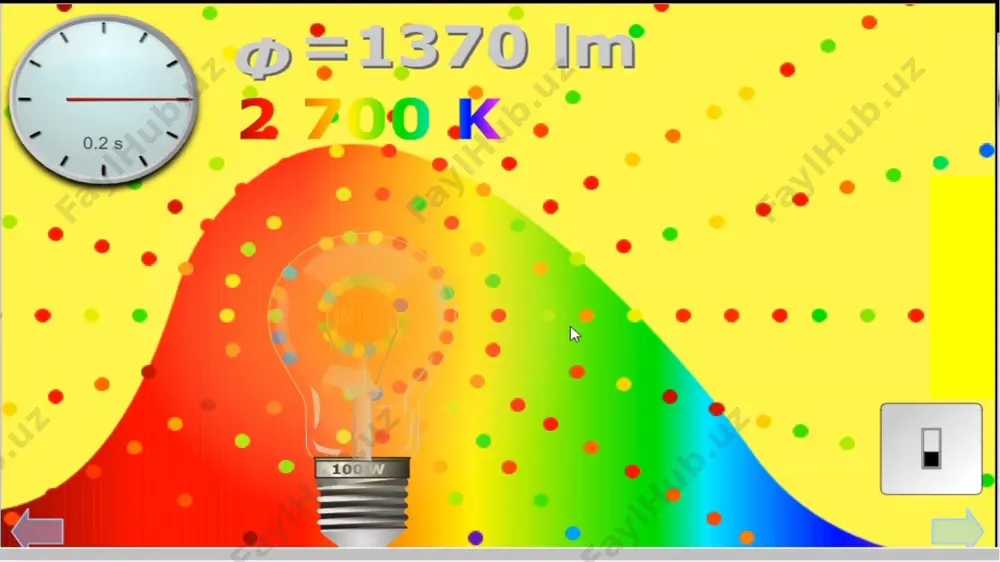 rlanayotgan energiya maksimumiga to‘g‘ri keluvchi to‘lqin uzunligi, doimiysi bo‘lib, m∙k ga teng. vin siljish qonuni: jism nurlanishining maksimumga to‘g‘ri keluvchi to‘lqin uzunligi, absolut temperaturaga teskari proporsionaldir. maksvell nazariyasi faqat uzun to‘lqinlardagina mavjud taqsimotni tushuntirib berdi, qisqa to‘lqinlar uchun tajriba natijalariga va amaliyotga zid keldi. bu muammolarni hal qilishda nemis olimi m.plank yangi klassik fizikaga zid g‘oyani ilgari surdi. u qizdirilgan jismning nurlanishi va yutishi uzluksiz ro‘y bermasdan, balki alohida porsiya-porsiyalarda(kvantlarda) ro‘y beradi deb faraz qildi. kvant bu jismning yutilish yoki nurlanish energiyasining minimal qismidir. plank nazariyasiga ko‘ra, kvant energiyasi yorug‘lik chastotasiga to‘g‘ri proporsional: bu yerda: h plank doimiysi bo‘lib, h=6,626∙ j∙s ga teng. plank jismning nurlanishi va yorug‘likni yutishi uzlukli bo‘ladi deb, nurlanish energiyasini to‘lqin uzunligi bo‘yicha taqsimot qonunini yaratdi. bu haqida m.plank 1900-yil 14-dekabr kuni berlin fizika institutining majlisida nutq so‘zladi va shu kun zamonaviy fizikaga asos solingan kun sifatida tarixga kirdi. kvant fizikasi uch qismga bo‘lib o‘rganiladi: kvant …