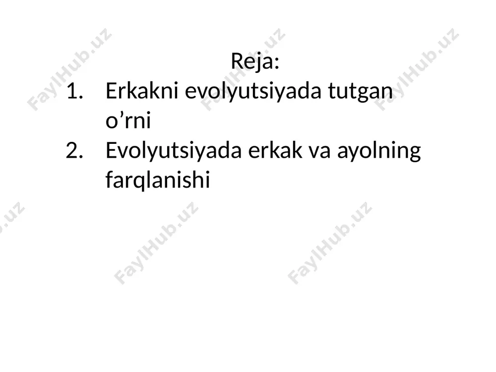 tufayli ov bilan shug'ullangan erkaklar yanada kuchli bo'lishi lozim edi. erkakning mushak massasi o'rtacha 28 kilogrammni tashkil qiladi, ayolniki esa atigi 15 kg.ni. o'rtacha erkak o'rtacha ayolga qaraganda 30 foizga kuchli, 10 foizga og'irroq va 7 foizga balandroqdir. katta yoshli ayolning ovozi erkaknikidan balandroq bo'ldi. erkak ovozining chastotasi 130-145 gerts, ayol ovozi esa 235-255 gertz. boshqacha aytganda, ayolning ovozi bolaning ovoziga yaqinroqdir. ayollar, ayniqsa, sochlar haqida gap ketganda, ko'proq bolalik xususiyatlarini saqlab qolishadi. erkaklar mo'ylovi, soqollari va ko'krak qafasidagi tuklar o'sadi, ular qalin qoshlari, og'ir iyaklari va katta burunlari bilan ajralib turadi, ayollarning yuzlari esa terisining bolalarcha silliqligini va nozik tuzilishini saqlaydi. agar genetikaning kelib chiqishiga nazar tashlasak, genetika asoschilaridan biri va darvin ta'limotining izdoshi avgust vaysman 19-asrning oxirida "asosiy" yoki "yadro plazmasi" mavjudligi haqidagi pozitsiyani ilgari surgan. . bu plazma asosiy organizmdan ajralib turadi va ko'payishda ishtirok etadi. bu populyatsiya ichidagi turli individlarning bir-biri bilan chatishtirishini ta'minlaydi, natijada keyinchalik …