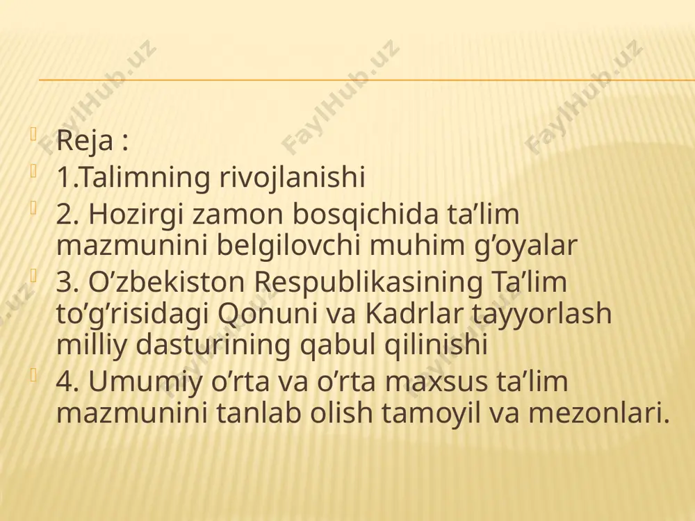 tafakkir tomonidan barpo etilgan hamda o’zi bevosita ta’lim bergan madrasalarda o’qish quyidagi bosqichlardan iborat bo’lgan: 1. “anda” (kichik) – o’qish muddati 2 yil. 2. “aust” (o’rta) – o’qish muddati 3 yil. 3. “a’lo” (oliy) – o’qish muddati 3 yil. bunday yondashuvda bugungi kun nuqati nazaridan aytganda bakalavriat va magistratura ko’zga tashlanadi. ayni vaqtda ular o’rta asr evropa universitetlari uchun ham xos bo’lgan. buyuk iste’dod egasi sifatida alloma o’z davridan bir necha asrlarga o’zib ketgan. deyarli 600 yil avval muhammad tarag’ay ulug’bek quyidagi aksiomani ilgari surgan: bilim olishga intilish davlat ravnaqiga yo’l demakdir. iqtisodiy rivojlangan mamlakatlarning hozirgi tajribasi mazkur fikrni to’la tasdiqlaydi. evropa uyg’onish davri (xiv-xvi asrlar) ma’rifatparvarlari xviii-xix asrlarda ham shaxsning barkamol rivojlanishi g’oyalarini ilgari surganlar. misol uchun, italiya ma’rifatparvari v. de feltre (xv asr) “quvonch maktabi”ni tashkil etadi. bu maktabda bolaga erkin jismoniy va aqliy rivojlanish imkoni berilgan. j.j.russoning erkin tarbiya nazariyasi, i.g.pestalotstsining odamni faol hayotiy faoliyatga jalb etish …