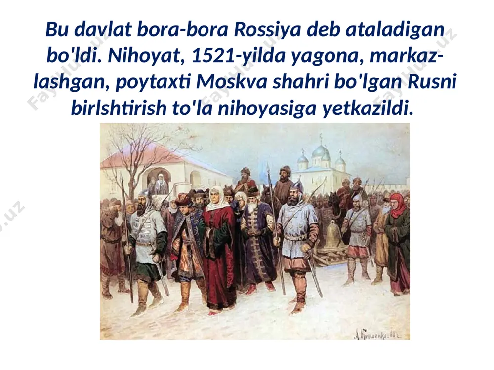 xvi-xvii asrlarda rossiya. 8- sinf - Page 3