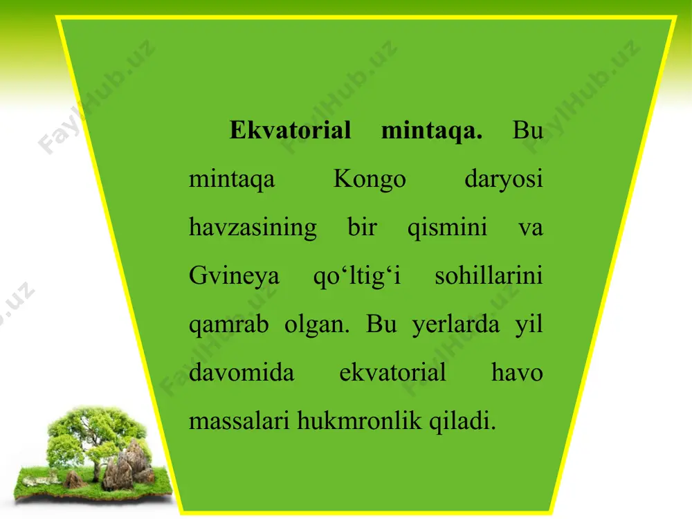afrika iqlim mintaqalari 6-sinf - Page 3