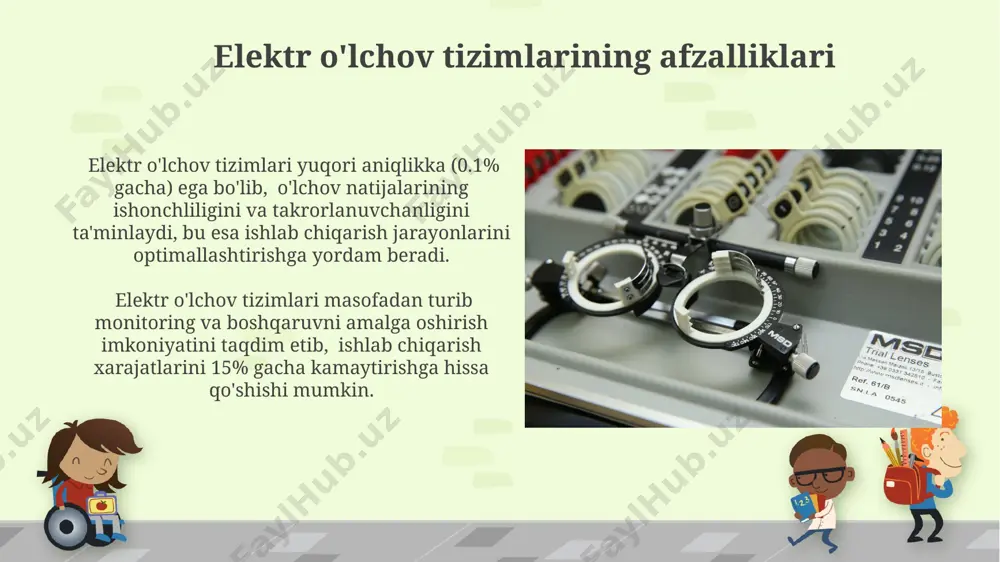 elektr o`lchov tizimlarining afzalliklari va imkoniyatlari. - Page 5