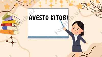 avesto kitobi — PDF