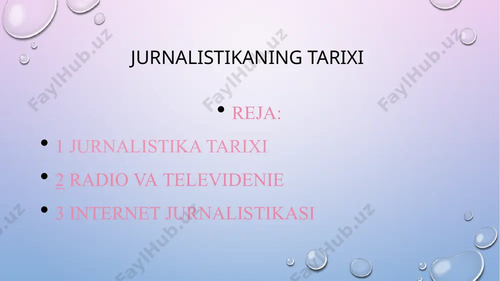 a 1960 yillarda keng tarqaldi, asosan radioni butunlay o'zgartirmadi. xitoy to'liq ro'yxat uchun qarang xitoydagi gazetalar ro'yxati. 1910 yilgacha xitoyda jurnalistika birinchi navbatda xalqaro hamjamiyatga xizmat qildi. protestant missionerlik jamiyatlari tomonidan savodxonlarga erishish uchun xitoy tilidagi asosiy milliy gazetalar chiqarildi. qattiq yangiliklar ularning ixtisosligi emas edi, lekin ular xitoylik jurnalistlarning birinchi avlodini g'arb yangiliklarini yig'ish standartlariga o'rgatishdi. tahririyat va reklama.[31] xitoyda joylashgan qog'ozlar uchun islohot va inqilob talablari imkonsiz edi. buning o'rniga bunday talablar yaponiyada joylashgan polemik hujjatlarda paydo bo'ldi, masalan tahrir qilingan talablar liang qichao (1873-1929). 1911 yilda eski imperiya rejimining ag'darilishi xitoy millatchiligining kuchayishi, tsenzurani tugatish va professional, umummilliy jurnalistikaga bo'lgan talabni keltirib chiqardi.[33] barcha yirik shaharlarda bunday harakatlar boshlandi. jahon urushidagi xitoyning roliga alohida e'tibor berildi. umidsizlikka parij tinchlik konferentsiyasi 1919 yil va to xitoy manfaatlariga qarshi yaponiyaning agressiv talablari va harakatlari. jurnalistlar professional tashkilotlarni yaratdilar va yangiliklarni sharhlardan ajratishga intildilar. 1921 yilda honoluludagi butunjahon matbuot anjumanida …