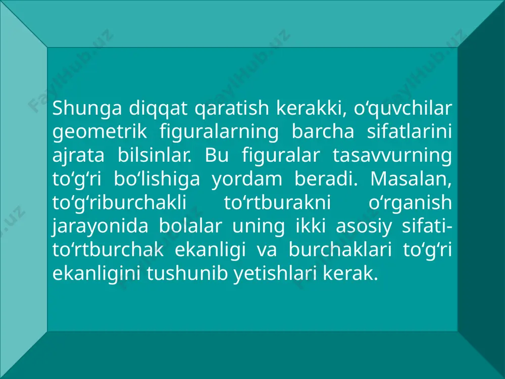 geometrik materiallarni o'rgatish metodikasi - Page 4