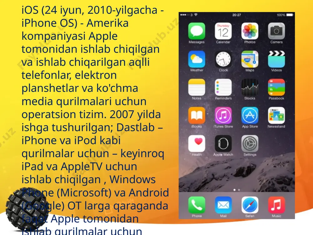 ios mobil operatsion tizimi - Page 3