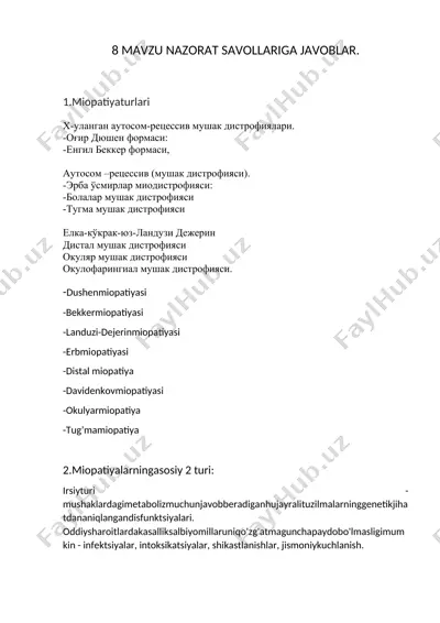 miopatiyaturlari — DOCX