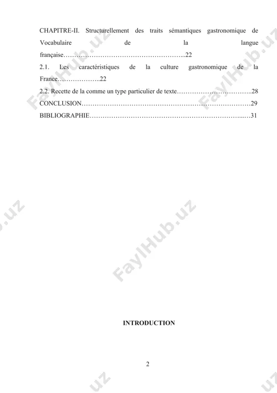 certainement complexe. elle a ses propres caractéristiques, et elle nécessite une attention particulière. cela s'explique par le fait que dans le processus de développement de la langue, et en particulier de sa lexical de la composition, l'amélioration des moyens de formation des mots nouveaux formation de mots modèle et formation de mots types, ainsi que les emprunts à d'autres langues. en relation avec ce qui précède a été le thème choisi pour ce travail «docteur, le vocabulaire et les moyens de la formation des mots dans la langue française (à l'exemple des livres de cuisine)». l'objet de la de cette étude est d'gastronomique de vocabulaire de la langue française. le sujet de la recherche – l'ordre des mots dans la langue française (à l'exemple de recettes et livres de cuisine). le but du travail – procéder à l'analyse de formation de mots du système de la langue française sur l'exemple …