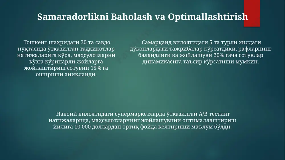 savdo joyida po's materiallarni joylashtirish - Page 5