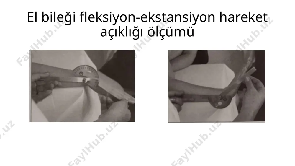 el bileği fleksiyon-ekstansiyon hareket açıklığı ölçümü - Page 2
