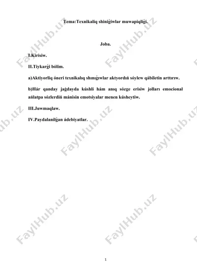sóz sheberligi va kommunikaciya — DOCX