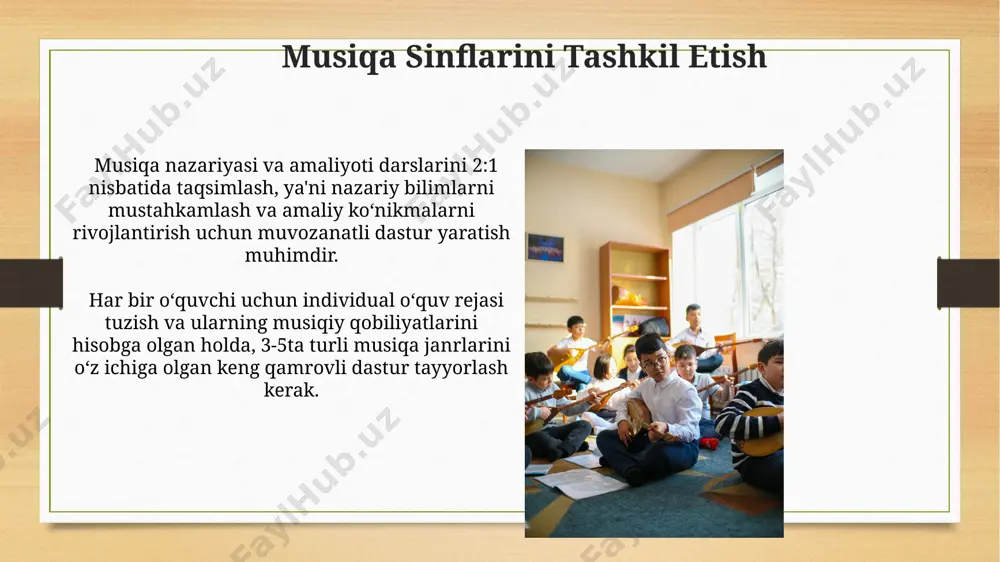 musiqa mashgʻulotlarini tashkil etish hamda hamkorlik faoliyatlari - Page 4