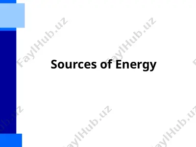 energy sources — PPTX