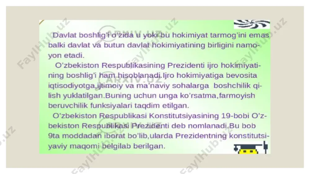 òzbekiston respublikasi przidentlik institutini tashkil etilishi - Page 4