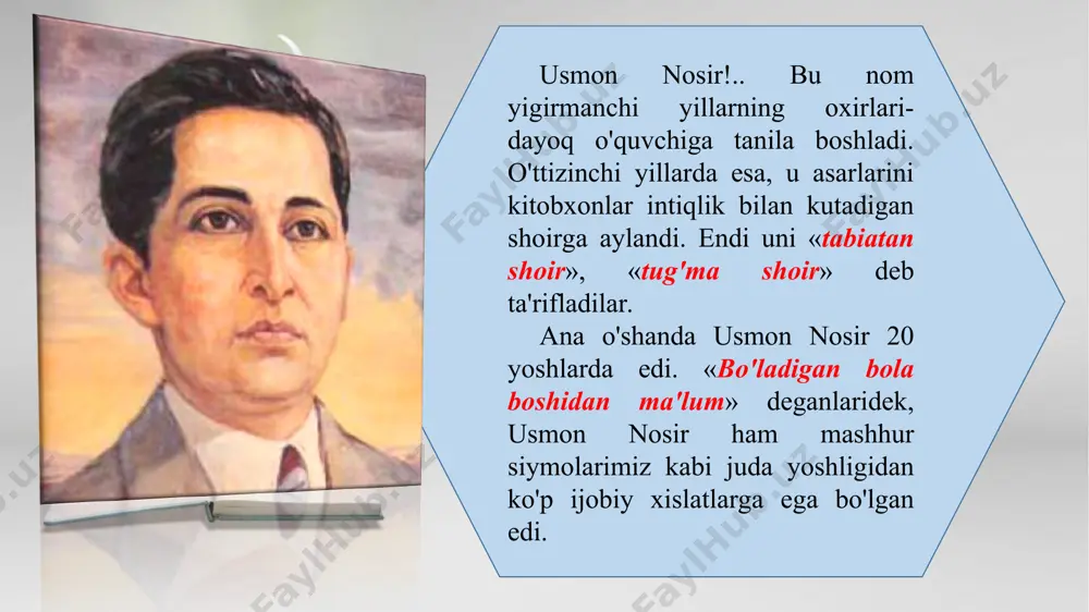 og'im, - («bog'im») degan edi usmon».