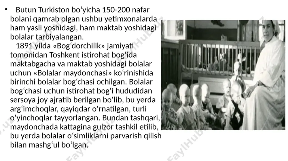 o’zbekiston respublikasidagi bog’chalar tarixi - Page 4