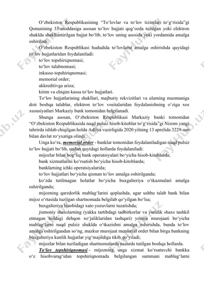 memorial order — DOCX