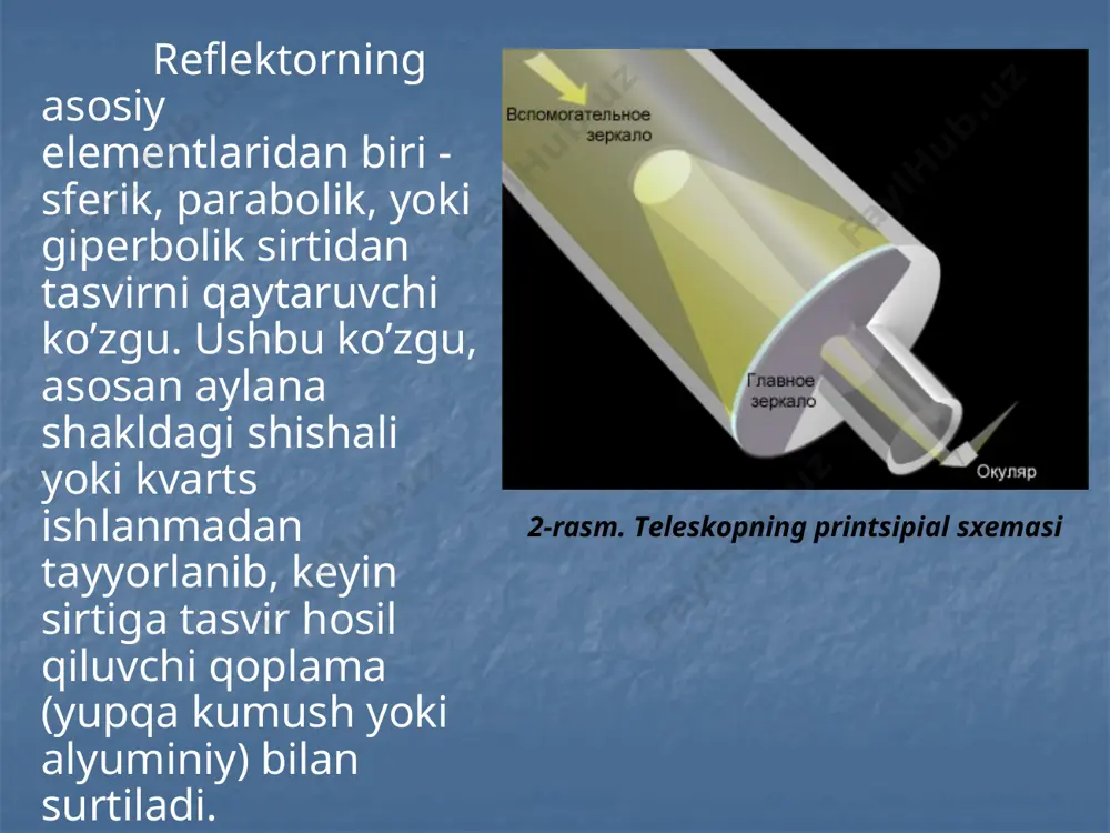 teleskop turlari va ularning ishlash prinsipi - Page 5