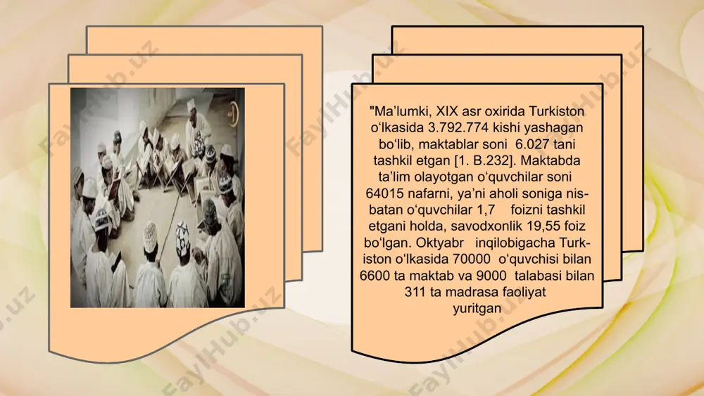 rossiya imperiyasi davrida turkistonda ta‘lim tizimi - Page 5