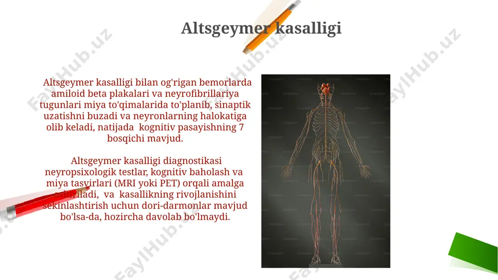 nerv sistemaning degenerativ kasalliklari - Page 4
