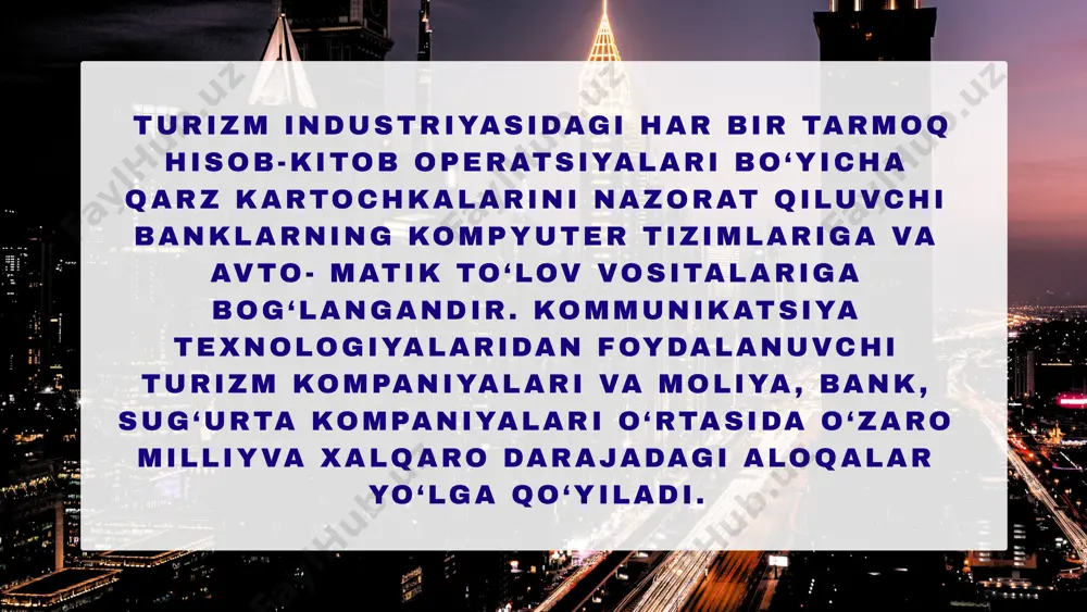 turizmda internet tizimlarining afzalliklari va kamchiliklari - Page 4