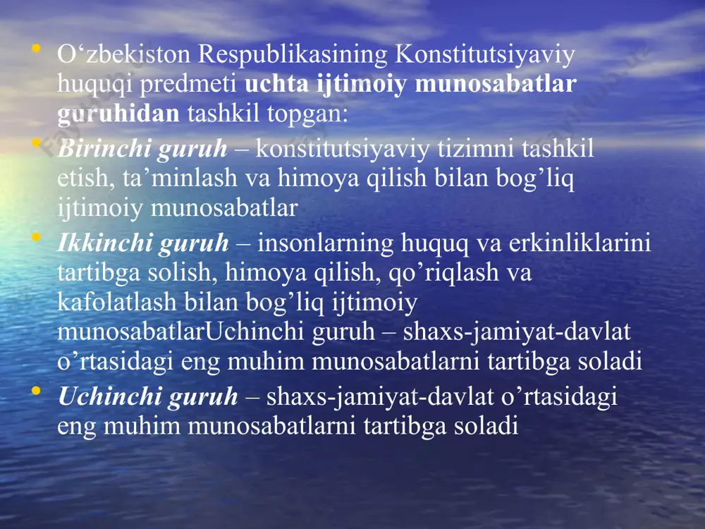 konstitutsiyaviy huquqqa kirish - predmeti va mazmuni - Page 5