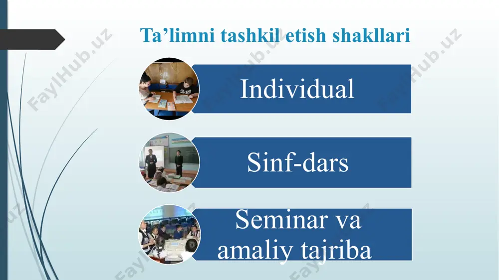 ta'limni tashkil etish turkumlari - Page 4