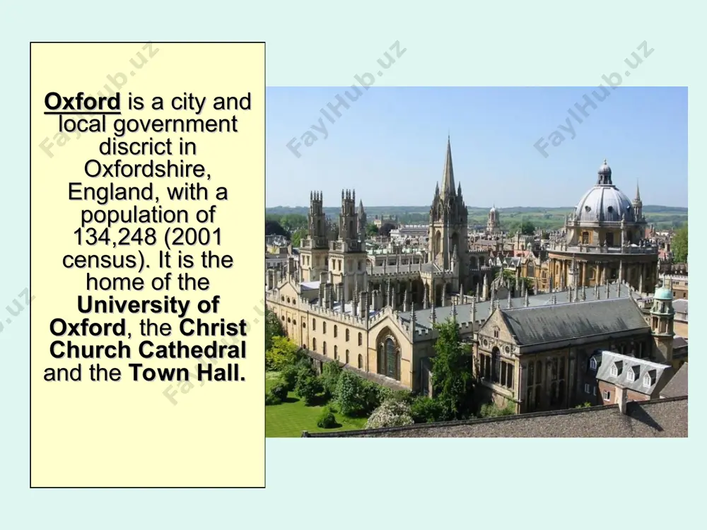 n. cambridge in the past: the university trinity college was founded by henry viii from the two small houses of king’s hall and michaelhouse. henry viii had issued a series of injunctions to the university in 1536 suppressing the faculty of canon law and forbidding the study of scholastic philosophy. the study of canon law declined, and the greek and latin classics, mathematics and biblical studies now came to the fore. cambridge university press originated with a printing licence issued in 1534 reputation: some known people who have attended the university of oxford: sir francis bacon, lord byron,charles darwin,isaac newton,william wordsworth, bill gates the official website:www.cam.ac.uk/ reminder - oxbridge: this name denotes the universities of oxford and cambridge. they are federations of semi-independent colleges, each college having its own staff,known as ‘fellows’. most colleges have their own dining hall, library and chapel and contain accommodation for at least half of …