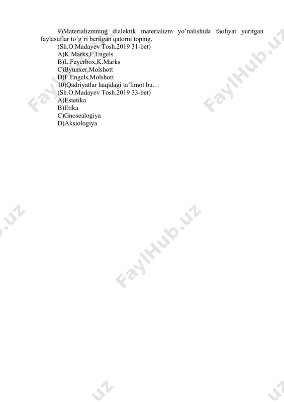 falsafa va uning jamiyat hayotidagi roli - Page 2