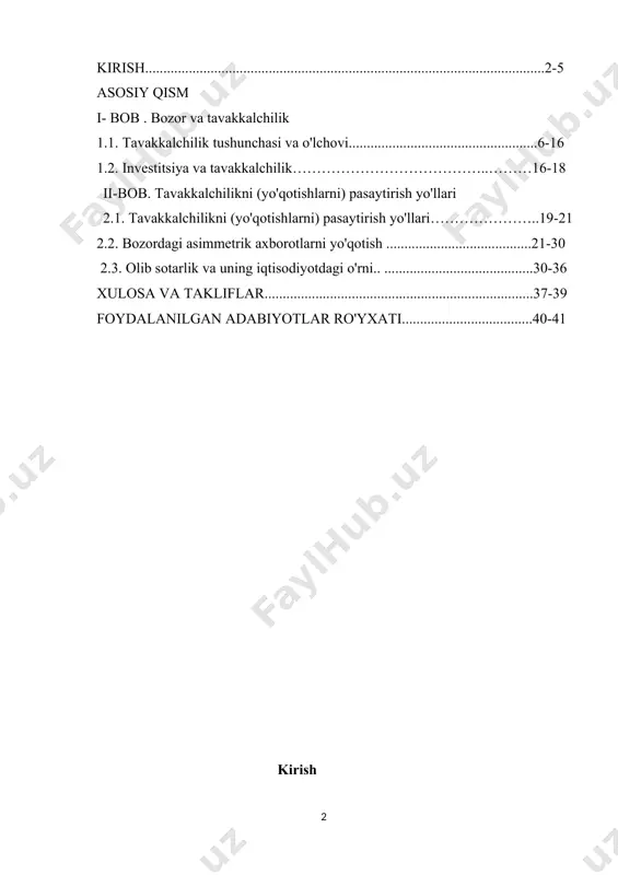 , investitsion fondler va b.) iqtisodiyotning odatiy tashkil etish sharoitiga nisbatan katta foyda olishga imkon beradi. undan tashqari, aniq texnologik yangilik realizatsiyasi uchun mazkur tashkiliy innovatsiyalar ham zarurdir. bozor iqtisodiyoti sharoitida fan-texnika taraqqiyoti, innovatsion salohiyat va samarali innovatsion siyosat bilan bir qatorda innovatsiyalar motivatsiyasi muhim o′ringa ega. motivatsiya - bu belgilangan yo′nalishda faol harakatni yuzaga keltiruvchi ehtiyojlar va ularning motivlari to′plamidir. innovatsiyalar motivatsiyasi produtsent va menejerni innovatsion faoliyat, fan-texnika taraqqiyoti va innovatsiyalar sotuvi yoki ularning xaridi va xo′jalik faoliyatida foydalanish yo′nalishida faol harakatiga undovchi ehtiyojlar va motivlar to′plami hisoblanadi. mamlakatimizda o′z vaqtida tanlab olingan iqtisodiy taraqqiyot modelining asosiy tamoyillari asosida ishlab chiqilgan, chuqur va har tomonlama o′ylangan iqtisodiyotni tarkibiy o′zgartirish va modernizatsiyalash bo′yicha ishlar amalgaoshirilishi natijasida 2022-yil yakunlariga ko′ra, mamlakatning yalpi ichki mahsuloti : – 5,7 foizga, qishloq xo′jaligi – 3,6 foizga, sanoat mahsulotlari ishlab chiqarish hajmi – 5,4 foizga, chakana savdo aylanmasi – 8,4 foizga oshdi. kurs ishining maqsadi …
