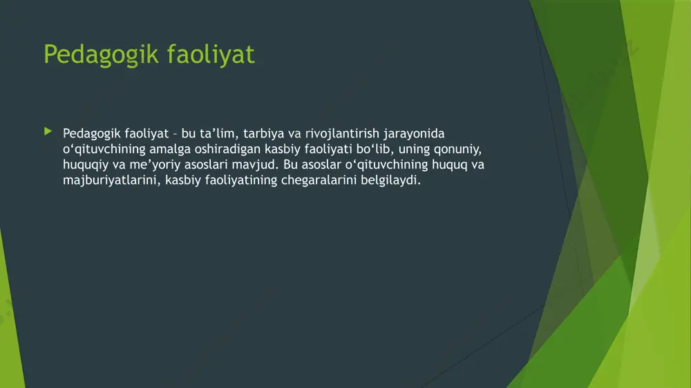pedagogika faoliyatining kasbiy huquqiy asoslari - Page 3