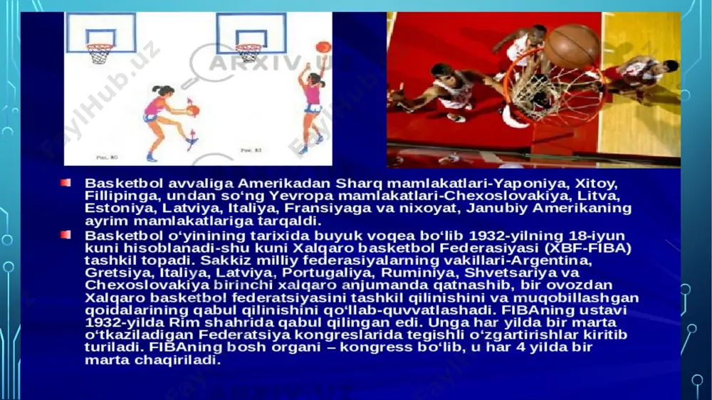 zahoti boshqa ko'ngilochar mashqlarga qiziqish bevosita pasayib ketdi. biroq, sportning aniq implantatsiyasi faqat 1912 yildan keyin rio-de-janeyro shahridagi xristian yoshlar assotsiatsiyasi tomonidan olib borilgan kampaniya g'ayratida professor genri sims boshchiligida shakllandi. uning tashabbusi bilan, 1915 yilda, rasmiy shtampga ega bo'lmaganiga qaramay, ixtisoslik bo'yicha kashshoflik faoliyati bo'lgan chempionat o'tkazildi. xuddi shu yili portugal tilida birinchi qoidalar paydo bo'ldi. o braziliyalik basketbol u ogayo shtatida tug'ilgan amerikalik va "yigitlar xristian uyushmasi" kollejini bitirgan amerikalik fred braun uchun juda katta qarzdor. 1920 yilda fluminense tomonidan olib kelingan.tajribali dala texnikasi va kabinet ishlarini yaxshi biladigan fred braun braziliyada yashab, modallikni tashkil etish uchun bazalar yaratdi va mamlakatimizda savat sportini eng istiqbolli yo'nalishlarda boshqarishni bilardi. uning klublar va terma jamoalar oldidagi roli hal qiluvchi rol o'ynagan va sobiq ligadagi carioca de basketbolda uch yil davomida bo'lib o'tgan murabbiylar uchun o'tkazilgan kurslarda ishtirok etishi maqsadga muvofiq edi. basketbol tarixidagi eng buyuk oʻyinchilar aqshlik karim abduljabbar, lerri …