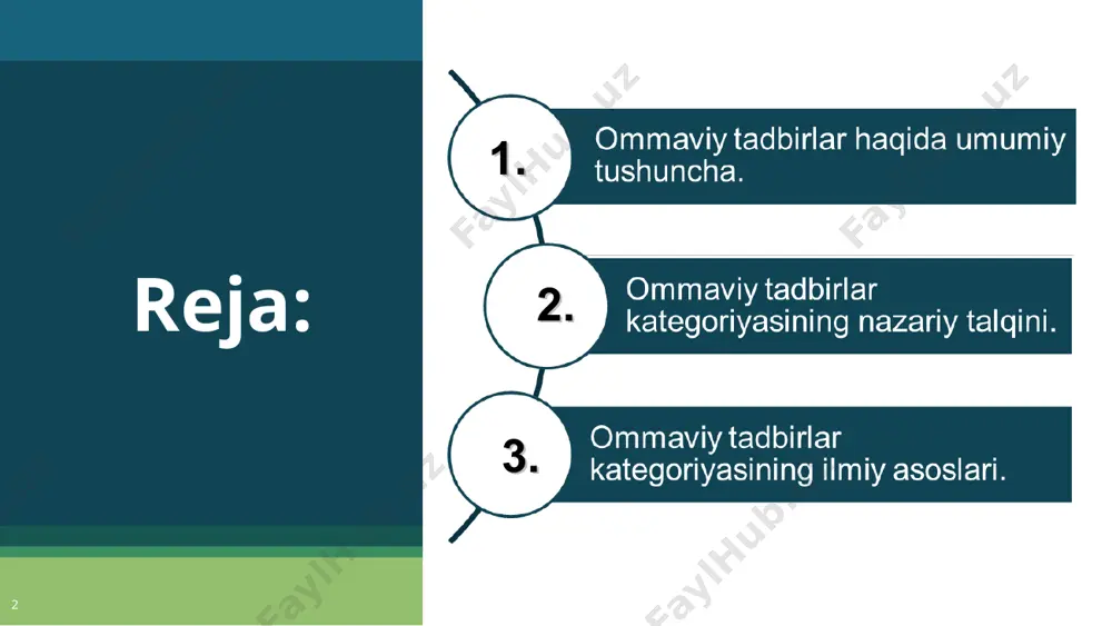 dudni qayta joylashtirish va ijobiy imidjni shakllantirish biznesmenlarga: 1. tur firmalar yangi yo’nalishda tur paketlar tayyorlashi. 2. ichki turizm yo’nalishda tur paketlar taqdim qilish. 3. tashqi turistlarni ya’ngi tur paket yonalishlari bilan mamlakat hududiga jalb qilish. 4. ko’rxona faoliyati pul o’qimini kopaytirish va qoshimcha xizmatlar taqdim etilishi. 5. tadbirlar tashkil etilganda xizmat ko’rsatuvchi subyektlar faoliyatin orqali daromad olishi sayyohlarga: 1. bosh vaqtlarini mazmunli yorqin o’tkazish. 2. safarlardan ko’roq qiziqarli tasurotlar olish. 3. tarixiy va madaniy merosimiz bilan zamonaviy sayyohlarni tanishtirish. 4. mamlakatga qayta kelish xoxishi paydo bo’lishi. ishchi kuchi,xizmat ko’rsatuvchilar: bosh ishchi kuchini ish bilan ta’minlash. qoshimcha daromad manbayi (talabalar valantyorlar uchun) ommaviy tadbirlarni rivojlantirishning ijobiy omillari orasida: madaniy bayramlar: siyosiy va davlat: biznes va savdo: san'at: - festivallar; - karnavallar; -xotira marosimlari; - diniy bayramlar. - sammitlar; - siyosiy voqealar; - vip tashriflar. -uchrashuvlar, -majlislar; -yarmarkalar, -ko‘rgazmalar. - konsertlar; - marosimlar. ta'lim va ilmiy: sport musobaqalari: ko‘ngilochar: xususiy tadbirlar: …