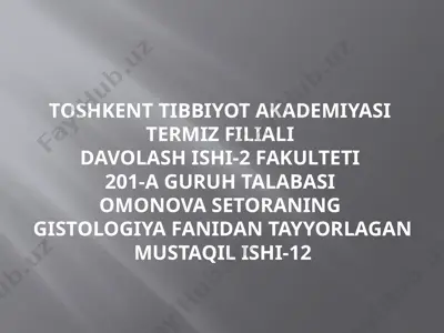 organizmning nerv immun endokrin boshqariluvi — PPTX