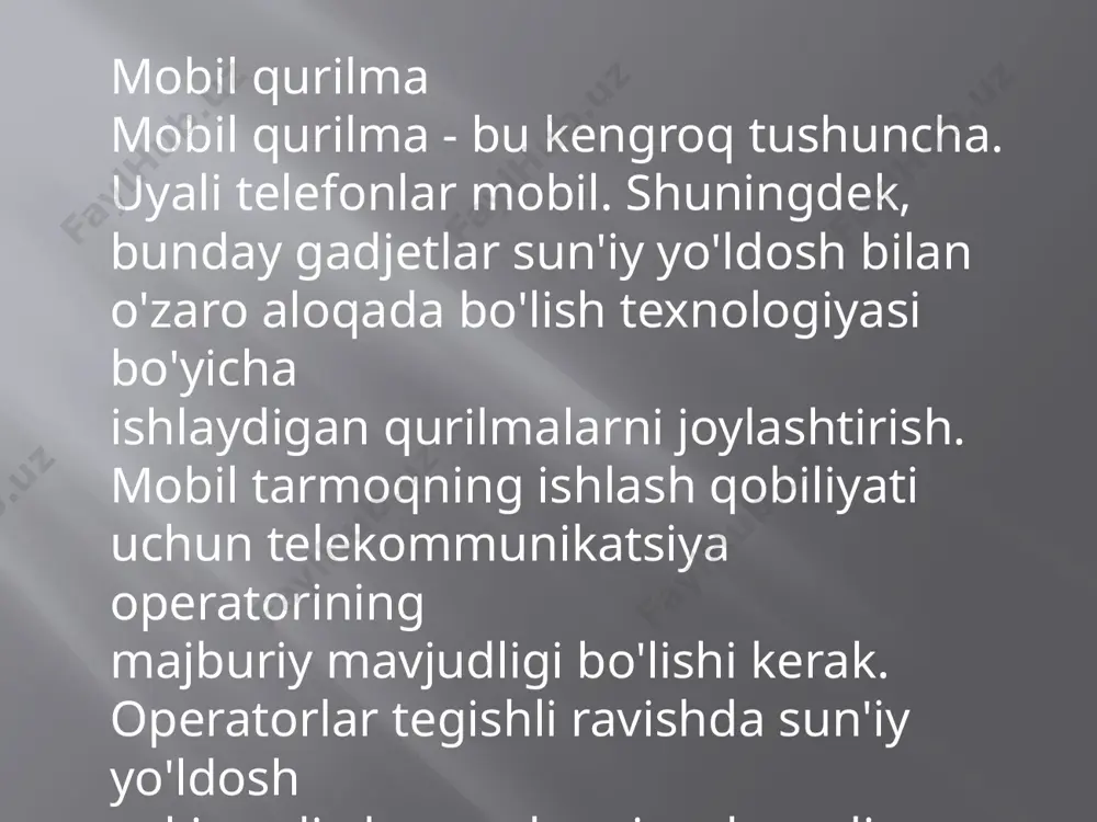 mobil qurilmalar arxitekturasi - Page 3