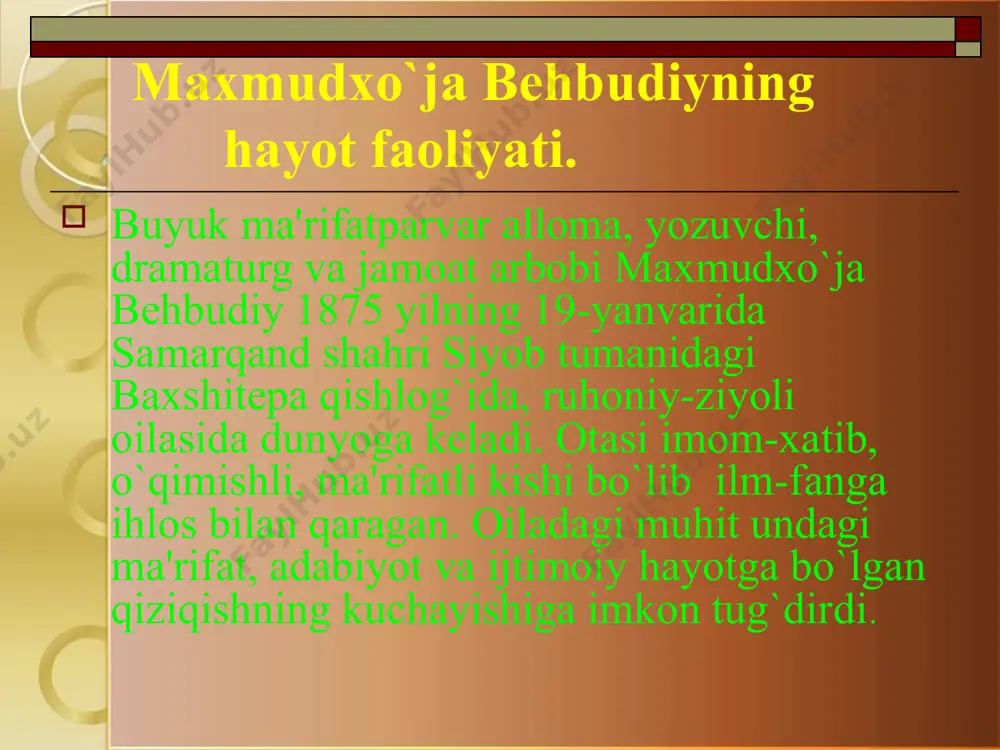 maxmudxo'ja behbudiy - Page 5