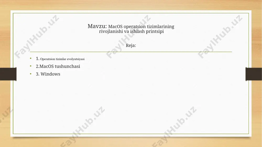 naviy operatsion tizimlarning prototipidir. partiyalarni qayta ishlash tizimlarini amalga oshirish jarayonida rasmiylashtirilgan topshiriqlarni boshqarish tili ishlab chiqildi, uning yordamida dasturchi tizim va operatorga kompyuterda qanday ishni bajarishni xohlashini aytdi. odatda perfokartalar palubasi koʻrinishidagi bir nechta vazifalar toʻplami topshiriqlar paketi nomini oldi. uchinchi davr (1965-1980-yillar)[tahrir | manbasini tahrirlash] kompyuterlar rivojlanishining uchinchi muhim davri 1965-1980-yillarga toʻgʻri keladi. bu vaqtda texnik bazada tranzistorlar kabi alohida yarimoʻtkazgichli elementlardan integral mikrosxemalarga oʻtish sodir boʻldi, bu esa yangi, uchinchi avlod ehmlariga ancha keng imkoniyatlar berdi. bu davr, shuningdek, dasturiy taʼminotga mos keladigan mashinalar oilalarini yaratish bilan tavsiflanadi. integral mikrosxemalarga asoslangan dasturiy taʼminotga mos keladigan mashinalarning birinchi oilasi ibm/360 seriyali mashinalar ishlab chiqilgan edi. 1960-yillarning boshlarida qurilgan bu oila ikkinchi avlod mashinalaridan narx/unumdorlik jihatidan sezilarli darajada ustun keldi. tez orada dasturiy taʼminotga mos keladigan mashinalar gʻoyasi umum eʼtirof etildi. dasturiy taʼminot operatsion tizim muvofiqligini talab qildi. bunday operatsion tizimlar katta va kichik turli xil tashqi qurilmalarga ega …