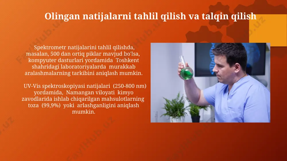 spektrometr yordamida moddalarni tahlil qilish - Page 3