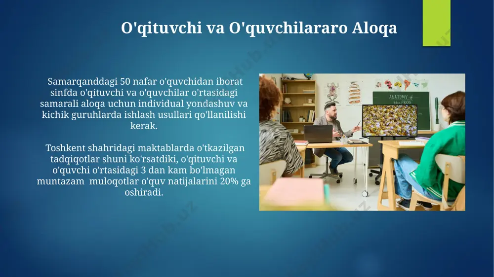texnologiya darslarida o‘quv jarayonini tashkil etish - Page 5